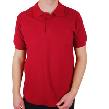 Premium Polo Yaka T-shirt (BORDO)