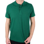 Premium Polo Yaka T-shirt (KOYU YEŞİL)