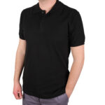 Premium Polo Yaka T-shirt (SİYAH)